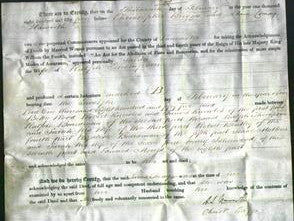 Deed by Married Women - Sarah Thompson-Original Ancestry