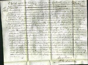 Deed by Married Women - Sarah Over-Original Ancestry