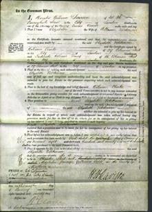 Court of Common Pleas - Elizabeth Volckman-Original Ancestry