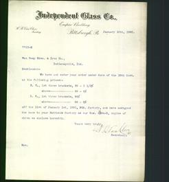 Letterhead - Independent Glass Co.