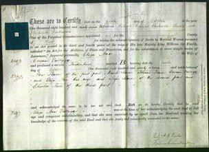 Deed by Married Women - Eliza Ann Fullager-Original Ancestry