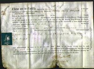Deed by Married Women - Eliza Sarah Lester-Original Ancestry