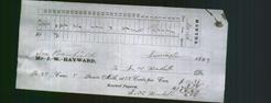 Receipt - L. W. Kendall