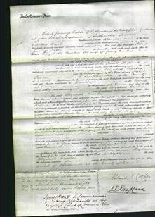 Court of Common Pleas - Elizabeth Crookes-Original Ancestry