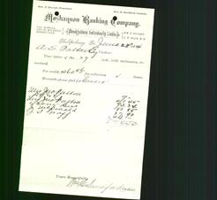 Bank Letterhead - Moshannon Banking Company