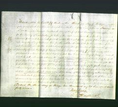 Deed by Married Women - Sarah Cook and Ann Palmer-Original Ancestry