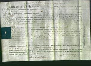 Deed by Married Women - Maria Smith and Mary Sophia Marriage-Original Ancestry