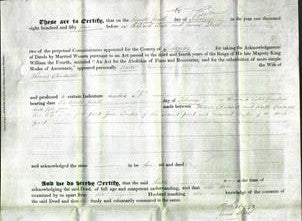 Deed by Married Women - Ruth Chadwick-Original Ancestry
