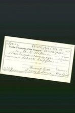 Wakefield, Massachusetts Payment Voucher - A O Robinson