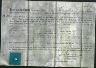 Deed by Married Women - Emily Seacome Vernon-Original Ancestry
