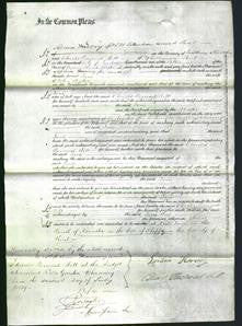 Court of Common Pleas - Jane Baker-Original Ancestry