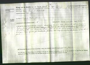 Deed by Married Women - Esther Johnson-Original Ancestry
