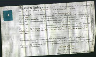 Deed by Married Women - Sarah Ann Shelton-Original Ancestry