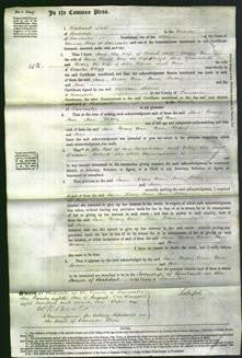 Court of Common Pleas - Jane Holt, Mary Ann Royds, Ann Greenwood, Mary Binns and Ann Clegg-Original Ancestry