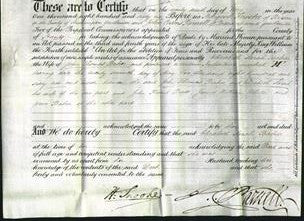 Deed by Married Women - Elizabeth Sarah Baker-Original Ancestry