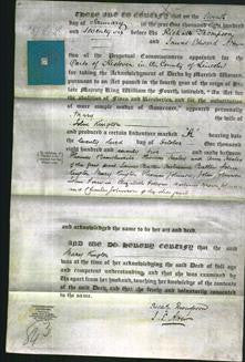Deed by Married Women - Mary Kington-Original Ancestry