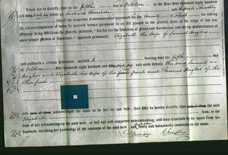 Deed by Married Women - Elizabeth Hughes-Original Ancestry