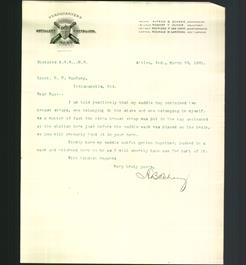 Letterhead - Artillery Battalion