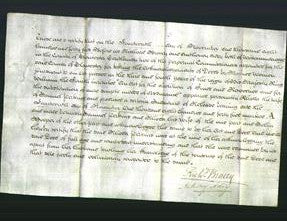 Deed by Married Women - Rhoda Perkins-Original Ancestry