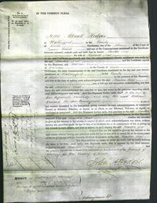 Court of Common Pleas - Martha Neal-Original Ancestry