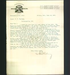 Letterhead - Artillery Battalion