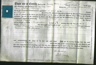Deed by Married Women - Emma Whipp-Original Ancestry