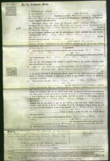 Court of Common Pleas - Jane Holt, Mary Ann Royds, Ann Greenwood, Mary Binns and Ann Clegg-Original Ancestry