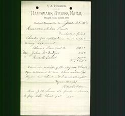 Business Letterhead - R. A. Holden