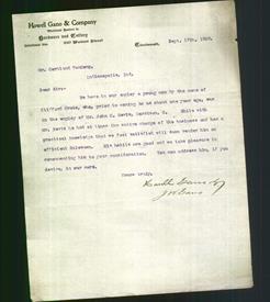 Letterhead - Howell Gano & Company