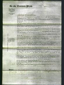 Court of Common Pleas - Eliza Pye-Original Ancestry