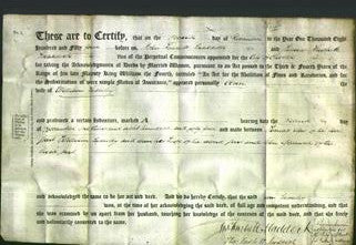 Deed by Married Women - Ann Manley-Original Ancestry