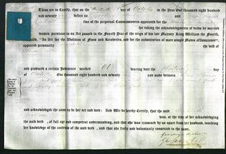 Deed by Married Women - Elizabeth Willson-Original Ancestry