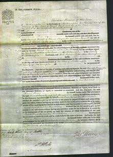 Court of Common Pleas - Harriott Slaymaker and Ann Muscott Lomas-Original Ancestry