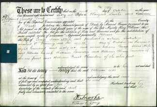 Deed by Married Women - Rebecca Moss-Original Ancestry