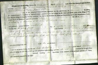 Deed by Married Women - Ann Corbishley-Original Ancestry