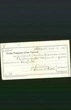 Wakefield, Massachusetts Payment Voucher - J Frank Farnham