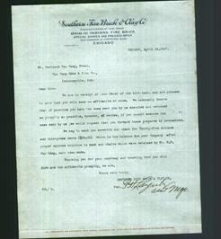 Letterhead - Southern Fire Brick & Clay Co.