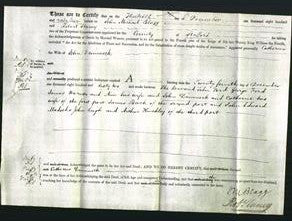 Deed by Married Women - Catherine Dimmock-Original Ancestry