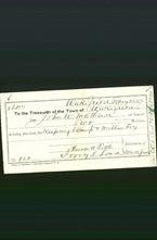 Wakefield, Massachusetts Payment Voucher - John W Matthews