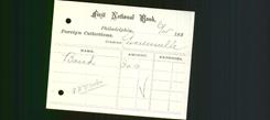 Bank Letterhead - First National Bank