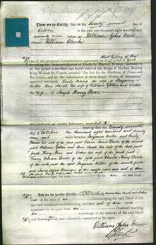 Deed by Married Women - Emily Maria Miller, Ann Sarah Gallon and Esther Bean-Original Ancestry