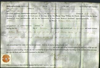 Deed by Married Women - Ellen Foster-Original Ancestry
