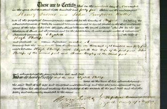 Deed by Married Women - Elizabeth Phillips-Original Ancestry