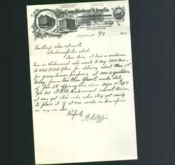 Letterhead - Van Camp Hardware & Iron Co.