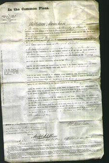 Court of Common Pleas - Mary Tanner-Original Ancestry