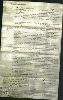 Court of Common Pleas - Betsey Hall-Original Ancestry