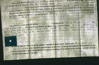Deed by Married Women - Betsey Hall-Original Ancestry