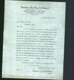 Letterhead - Southern Fire Brick & Clay Co.
