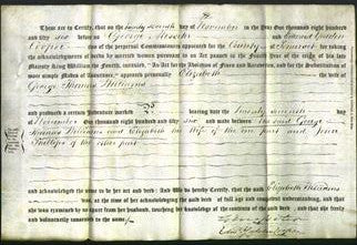 Deed by Married Women - Elizabeth Williams-Original Ancestry