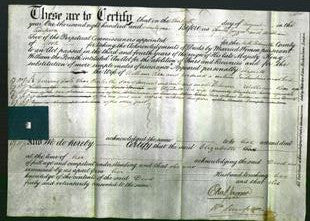 Deed by Married Women - Elizabeth Rex-Original Ancestry